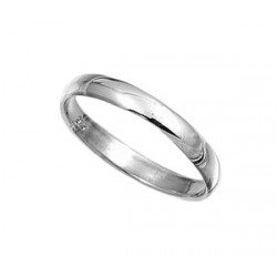 Plain Wedding Band Ring 3 mm